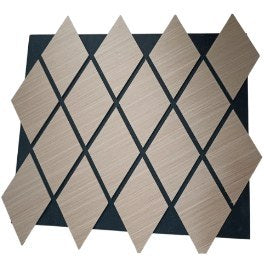 Panel Acústico con Diseño Diamante
