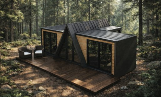 Cabaña prefabricada Alpina +2