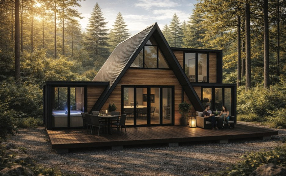 Cabaña prefabricada Suiza XL